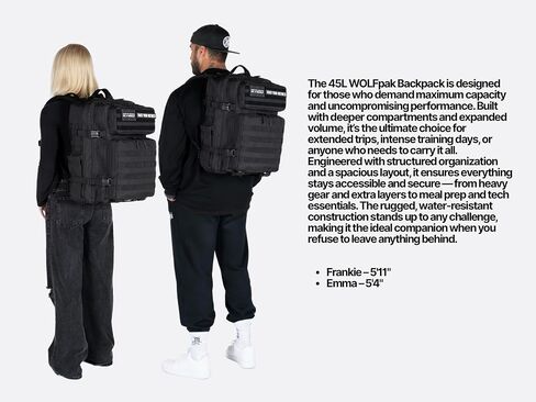 WOLFpak 45L Backpack Khaki in Kuwait