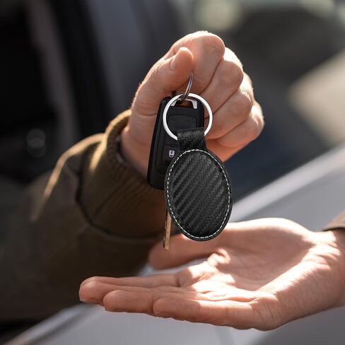 LaserGram Oval Keychain, Dump Truck, Personalized Engraving Included in Saudi Arabia