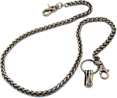 Double K Basic & Simple Strong Key Jean Wallet Chain (20") Bronze CS13620 in Saudi Arabia