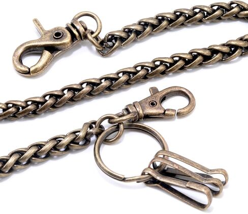 Double K Basic & Simple Strong Key Jean Wallet Chain (20") Bronze CS13620 in Saudi Arabia