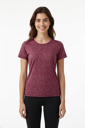 Recover Brands Women’s Sport Stretch Short Sleeve T-Shirt – Sustainable Lightweight Casual Athletic Tee for Everyday Wear in Saudi Arabia