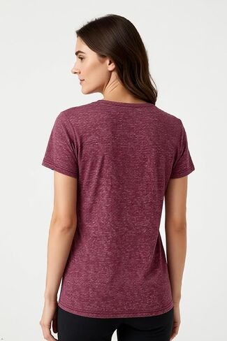 Recover Brands Women’s Sport Stretch Short Sleeve T-Shirt – Sustainable Lightweight Casual Athletic Tee for Everyday Wear in Saudi Arabia