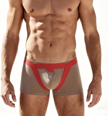 Men's Sexy Hollow Out G-String Thong Low Waist Scrotal Supporters Underpants Butt Enhancing Jock Underwear in Saudi Arabia