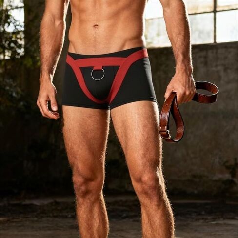 Men's Sexy Hollow Out G-String Thong Low Waist Scrotal Supporters Underpants Butt Enhancing Jock Underwear in Saudi Arabia