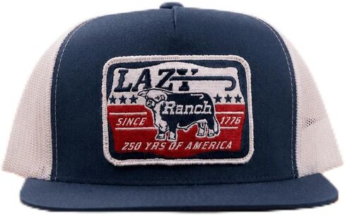 Lazy J Ranch Liberty Classic Five Panel Trucker Hat in Saudi Arabia