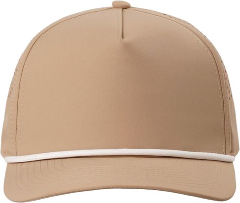 MIRMARU Men’s Premium Outdoor Embroidered 5 Panel Rope Trucker Hat Cotton Snapback Cap with Various Designs. in Kuwait