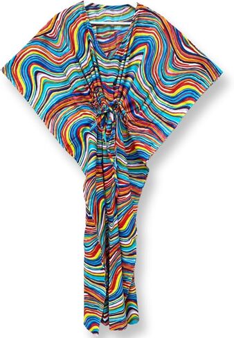 Women's Cotton Kaftan Beach Cover Up Plus Size Caftan Maxi Dress Loungewear & Sleepwear Kaftan in Kuwait