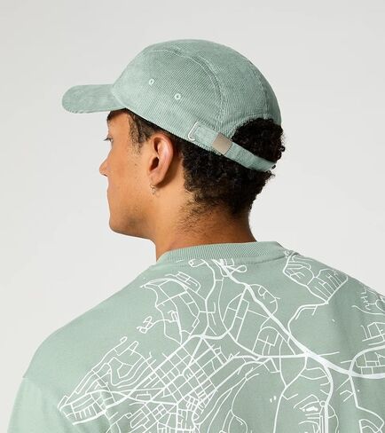Porsche Cayenne Electric Urban Five-Panel Cap – Genuine Corduroy Lifestyle Hat, Adjustable Buckle Branding, Green “Shades of Green" Design in Kuwait