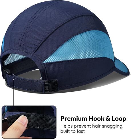 GADIEMKENSD Quick Dry Running Hat, UPF50+, Cooling Breathable Mesh, Water-Repellent, Plain & Packable, Anti-Glare in Kuwait