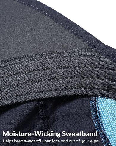 GADIEMKENSD Quick Dry Running Hat, UPF50+, Cooling Breathable Mesh, Water-Repellent, Plain & Packable, Anti-Glare in Kuwait