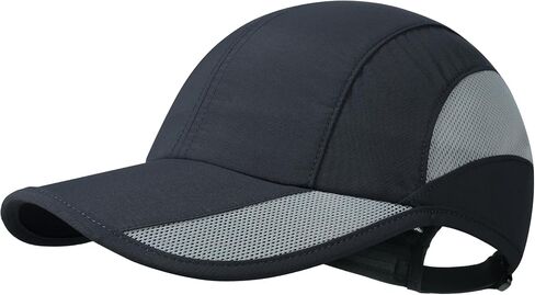 GADIEMKENSD Quick Dry Running Hat, UPF50+, Cooling Breathable Mesh, Water-Repellent, Plain & Packable, Anti-Glare in Kuwait