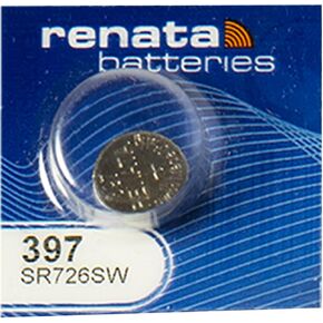 Renata Batteries 397 Silver Oxide Button Cell Watch Battery (1 Pc) in Saudi Arabia