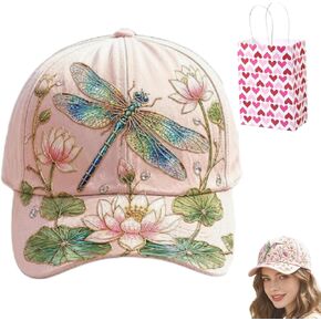 2026 Garden Morning Baseball Cap, Bee and Bloom Hat, Adjustable Flowers Baseball Hat, Lightweight Breathable in Saudi Arabia