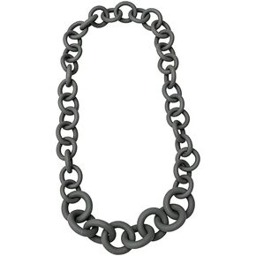 New Multicolor Circle Choker Necklaces Female Handmade Rubber Jewelry Designer Luxury Vintage Necklace Big Accessories in Saudi Arabia