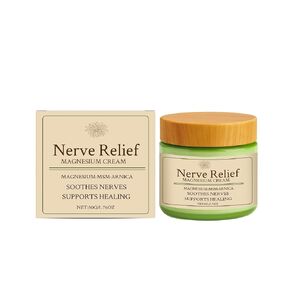 Nerve Relief Magnesium Cream with MSM & Arnica, Soothes Nerves & Daily Soothing Support, 50g/1.76oz in Saudi Arabia