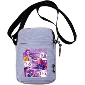 Demon Movie Hunters Mini Crossbody Bag - Small Cute Cell Phone Crossbody Purses Coin purse with Shoulder Strap in Saudi Arabia