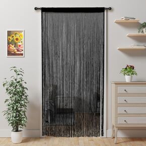 String Curtains for Doorways Door Curtain, Boho Hanging Fringe Tassel Door Curtain, Room Divider Privacy Panel for Bedroom Closet Wedding Party Home Decor 39×79in in Saudi Arabia