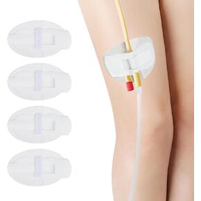 Foley Catheter Urinary Leg Bag Legband Holder,statlock Foley Catheter stabilization Device ，g Tube Accessories Supplies，Feeding Tube Supplies(Pack of 4) in Saudi Arabia
