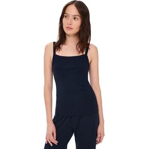 DONNI. Women's The Pointelle Square Neck Tank Top in Saudi Arabia