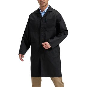 Work Shop Coat for Men Chemist Lab Coat Workwear Long Jacket for Mechanic in Saudi Arabia