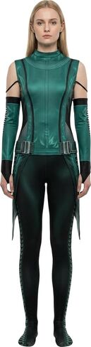 Adult Mantis Costume for Women Halloween Mantis Cosplay Green Battle Uniform Jumpsuit in Saudi Arabia