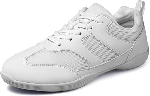 Cheer Shoes for Women Breathable Non‑Slip Soft Comfortable Dance Sneakers for Cheerleading Athletic Training. in Saudi Arabia
