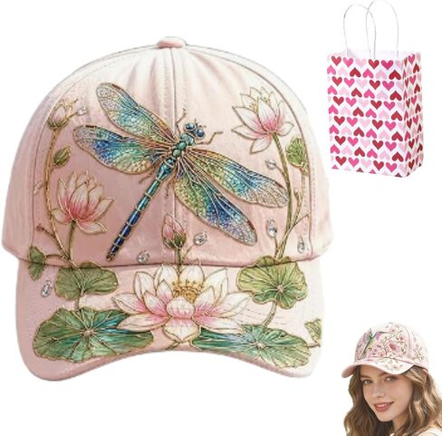 2026 Garden Morning Baseball Cap, Bee and Bloom Hat, Adjustable Flowers Baseball Hat, Lightweight Breathable in Saudi Arabia