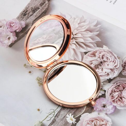 WSNANG to My Goddaughter On Wedding Day Gift Compact Makeup Mirror Godmother to Bride Gift Pocket Mirror (Goddaughter Her Mirror) in Kuwait