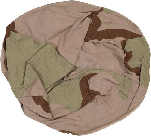 US Military Desert 3 Color DCU PASGT Helmet Cover USGI Cover Ground Troops Parachutists Desert Camouflage Pattern in Saudi Arabia