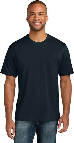 CornerStone Unisex Tall Workwear Pro Short Sleeve Pocket Tee | Lightweight & Moisture Wicking Work Shirt for Men & Women in Saudi Arabia
