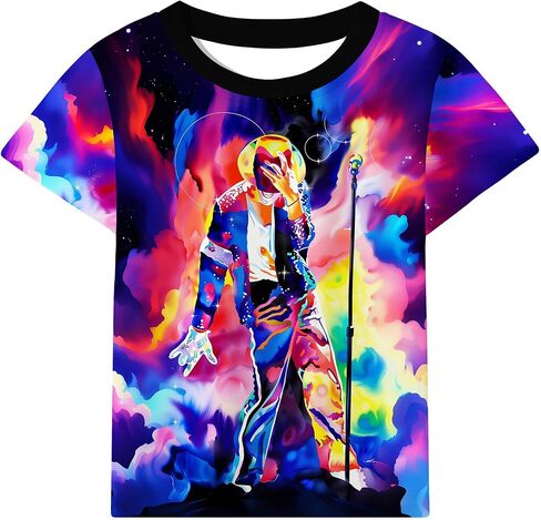 Kids Boys Girls Cool 3D T-Shirt Short Sleeve Print Summer Tee Shirt Tops in Saudi Arabia