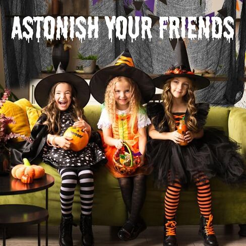(80 x 200 in.) Halloween Creepy Cloth, Spooky Giant Cheese Cloth Tapestry for Halloween Party Supplies Decorations Outdoor Yard Home Wall Decor, Black in Saudi Arabia
