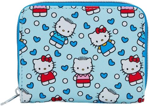 Loungefly Hello Kitty And Dear Daniel Allover Print Mini Zipper Wallet MULTI NONE in Kuwait