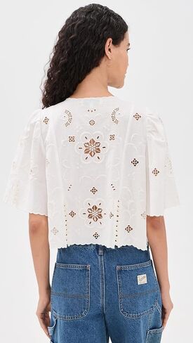 Sea Women's Gardener Embroidered Top in Saudi Arabia