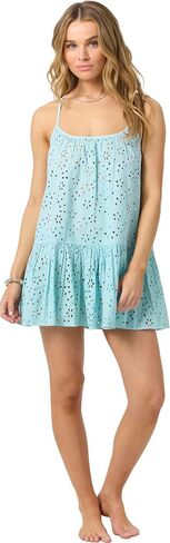 O'NEILL Women's Kylee Mini Cover-Up Dress | Cotton Eyelet, Adjustable Straps in Kuwait