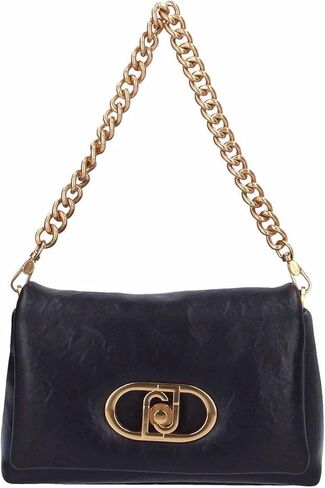 Liu Jo Lapuffy ECS Crossbody Bag M – Women’s Quilted Shoulder Bag (Nero) in Saudi Arabia
