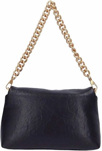 Liu Jo Lapuffy ECS Crossbody Bag M – Women’s Quilted Shoulder Bag (Nero) in Saudi Arabia