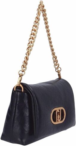 Liu Jo Lapuffy ECS Crossbody Bag M – Women’s Quilted Shoulder Bag (Nero) in Saudi Arabia