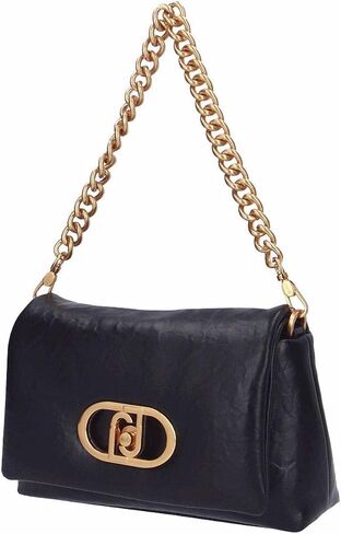 Liu Jo Lapuffy ECS Crossbody Bag M – Women’s Quilted Shoulder Bag (Nero) in Saudi Arabia
