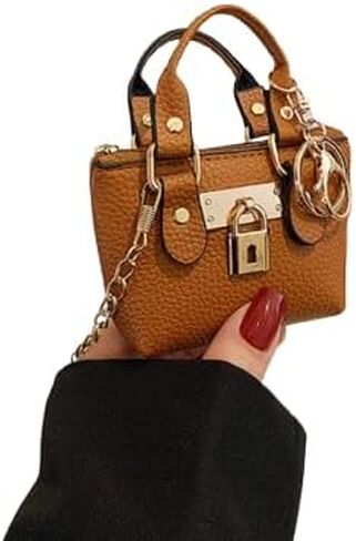 Mini Handbag Crossbody Bag, Trendy Y2K Waist Bag with Zipper, Lightweight Casual Daily in Kuwait