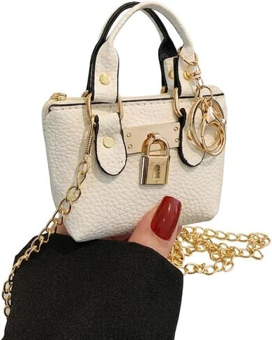 Mini Handbag Crossbody Bag, Trendy Y2K Waist Bag with Zipper, Lightweight Casual Daily in Kuwait