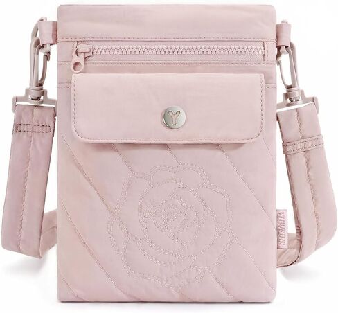 Crossbody Bag for Women Small Nylon Cross Body Purse Phone Shoulder Handbags with Multi Pockets for Travel Sport in Saudi Arabia