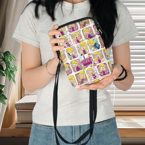 WZMPA Cartoon Fans Crossbody Bag TV Show Fans Gift Cartoon Moods Shoulder Bag Cartoon Characters Merchandise in Kuwait