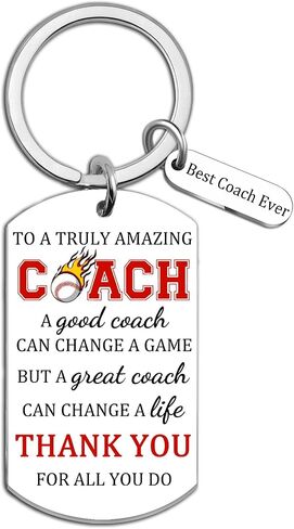 Baseball Coach Gifts for Men Baseball Keychain Best Baseballs Keychains for Boys Birthday Christmas Retirement Farewell Appreciation Gifts for Baseballs Coach Gift Ideas in Kuwait