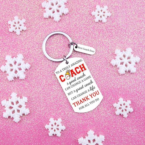 Baseball Coach Gifts for Men Baseball Keychain Best Baseballs Keychains for Boys Birthday Christmas Retirement Farewell Appreciation Gifts for Baseballs Coach Gift Ideas in Kuwait