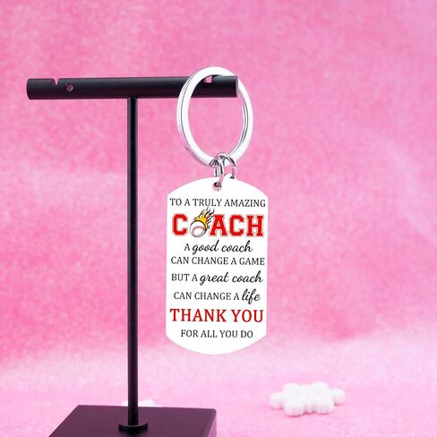 Baseball Coach Gifts for Men Baseball Keychain Best Baseballs Keychains for Boys Birthday Christmas Retirement Farewell Appreciation Gifts for Baseballs Coach Gift Ideas in Kuwait