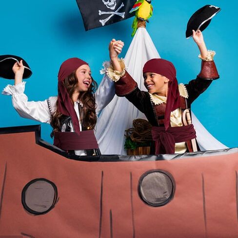 Canitor Halloween Pirate Costume Accessories for Women and Men in Saudi Arabia