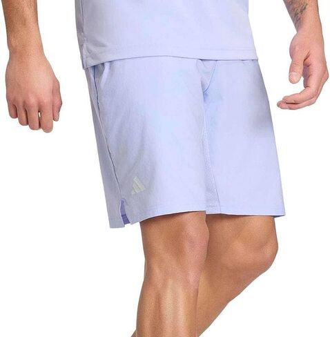 adidas Men's Club Tennis Climacool 3-Stripes Shorts, Violet Tone, Medium/7" in Kuwait