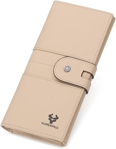 Fashionable lady's genuine leather wallet, RFID anti-theft card-swiping three-sided folding wallet, featuring a photo window and multi-slot design, with large capacity for banknotes compartments in Kuwait