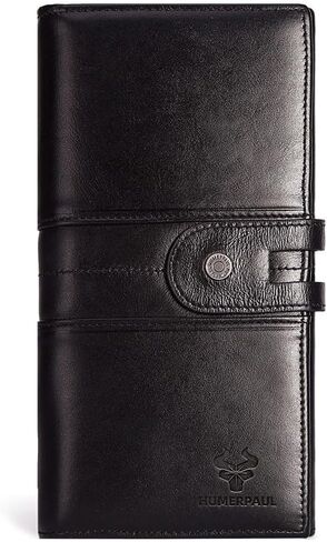Fashionable lady's genuine leather wallet, RFID anti-theft card-swiping three-sided folding wallet, featuring a photo window and multi-slot design, with large capacity for banknotes compartments in Kuwait
